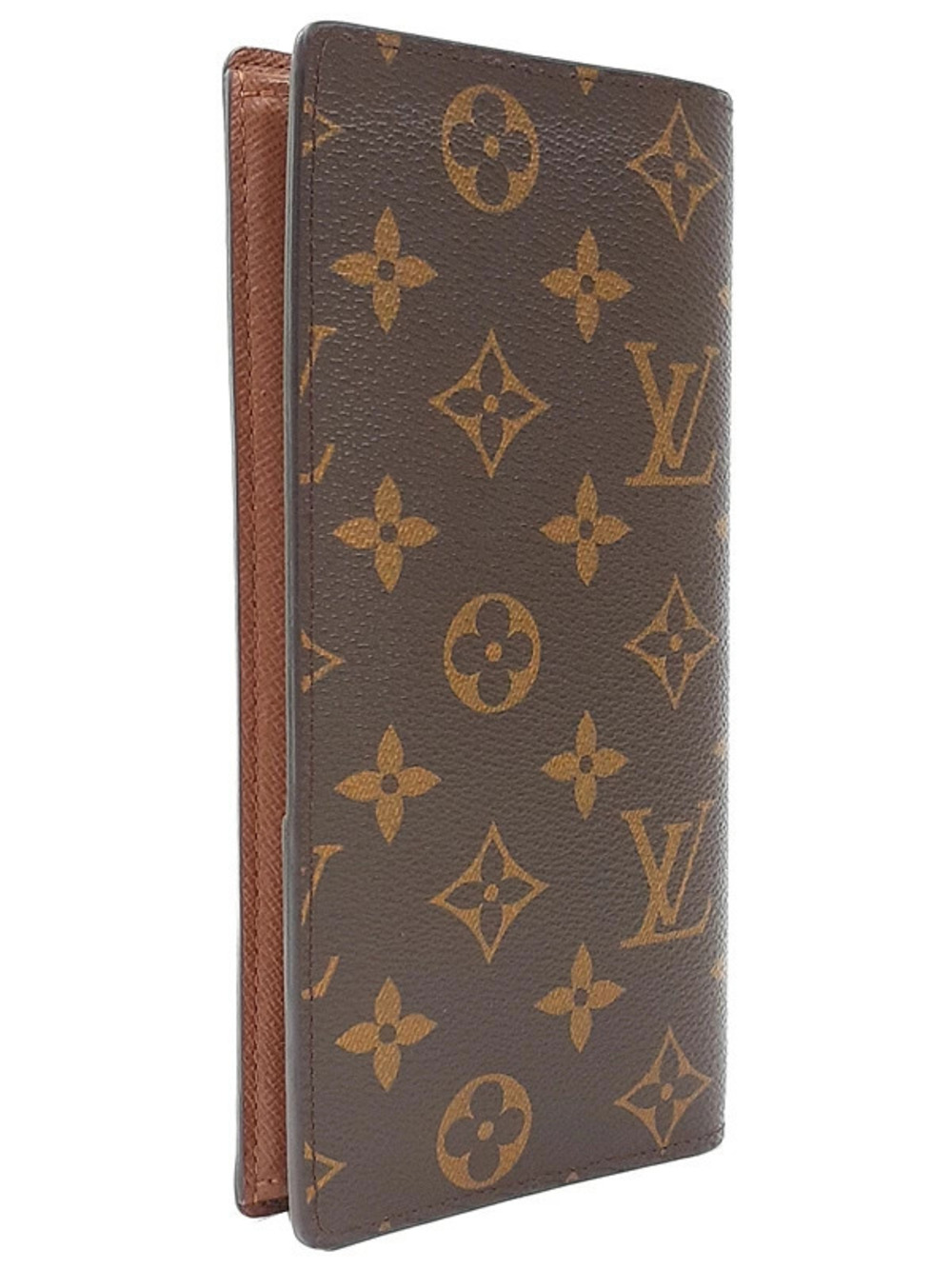 Louis Vuitton Bi Portefeuille Long fold Brazza Wallet Monogram Brown